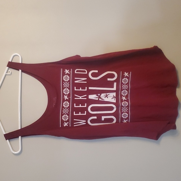 Weekend goals XL tank top - Picture 1 of 2